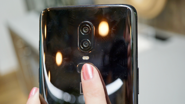 OnePlus 6 fingerprint scanner
