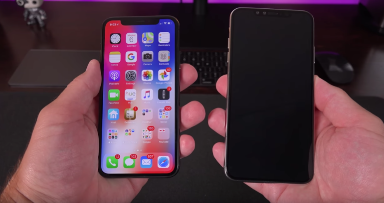 iPhone x 2018 screen
