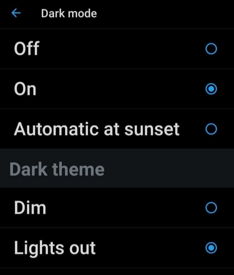 How to use Dark Mode