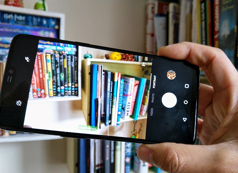 OnePlus 6 camera portrait mode