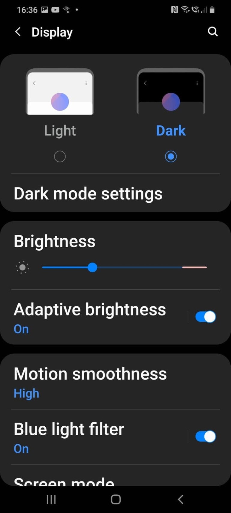 How to use Dark Mode